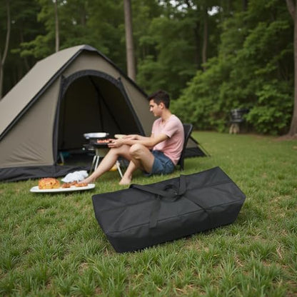 Heavy Duty Duffel Bag - XL Multi-Scene Organizer for Canopy Tents, Grill Tools, Roof Top Tents & Folding Chairs with MOLLE Straps & Reinforced Base (59''(L) x7.87''(W) x7.87''(H)) - size: 59''(L)x7.87''(W)x7.87''(H)