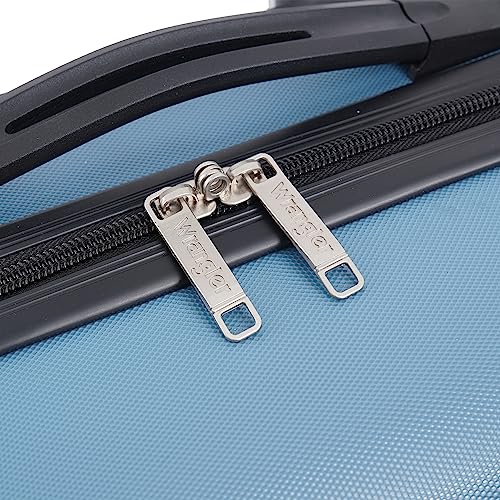 Wrangler Hardside Spinner Luggage, Blue Heaven, Carry-On 20-Inch - color: Blue Heaven