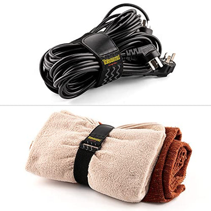 Trilancer Elastic Cinch Straps with Anti-Slip Strips, 24'' x 2'' (4 Pack) - size: 24"(4 pcs)