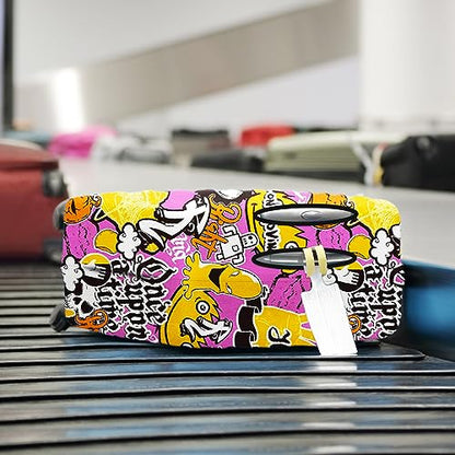 Luggage Cover for Suitcase Protector Fits 20 24 28 Inch Suitcases - color: Pink