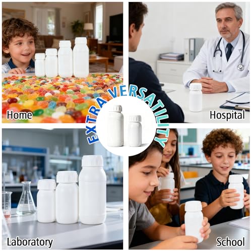 2Pack 16.8oz (500ml) Food-Grade Plastic Travel Bottles - Stackable Empty Small Containers with Lids & Caps, EVOH High Barrier Leak Proof Storage for Toiletries & Homemade Sauces - size: 16.8oz(500ml)