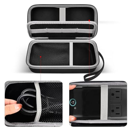 Comecase Travel Case for Anker 727/ Prime 6-in-1 USB C Charging Station - color: Black