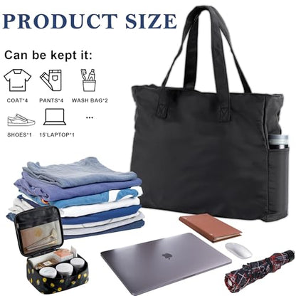 Leberna Travel Duffle Bags Packable Luggage Bag Lightweight Tote Bag
