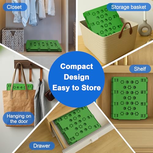 BoxLegend V3 Shirt Folder Board Tshirt Clothes Folding Board Durable Green - color: Light Green