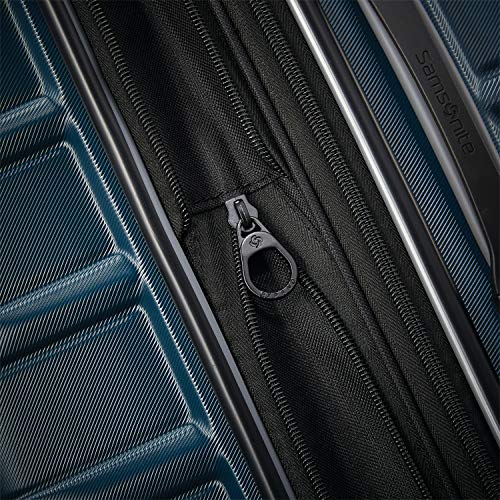 Samsonite Omni 2 Domestic Carry-On Luggage - 22x14x9 Airline-Approved - Features Expandable Polycarbonate Shell, 360° Wheels, TSA Lock - Amazon Exclusive - Nova Teal - color: NOVA TEAL, size: Carry-on Spinner