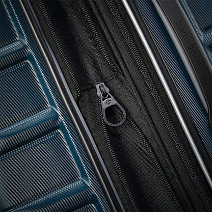 Samsonite Omni 2 Domestic Carry-On Luggage - 22x14x9 Airline-Approved - Features Expandable Polycarbonate Shell, 360° Wheels, TSA Lock - Amazon Exclusive - Nova Teal - color: NOVA TEAL, size: Carry-on Spinner