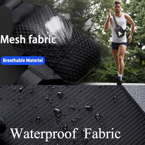 Mini Sling Bag for Men Crossbody,Small Chest Bag Casual Trendy Waterproof Lightweight Phone Crossover Daypack - color: Small Sling Bag-e