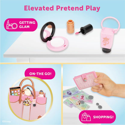 Disney Princess Style Collection Deluxe Tote Bag Toy Purse Set (21pc) - style: Tote Bag