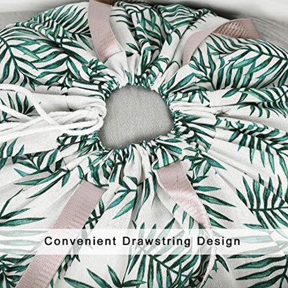 Extra Large Laundry Bag with Drawstring and Handle, Heavy Duty Travel Dirty Clothes Bag for Laundromat and Household, Durable Rip-Stop Laundry Hamper Liner, 28 x 40 Inch, Bamboo - color: Bamboo