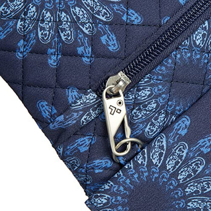 Travelon Anti-Theft Classic Crossbody Bag - color: Geo Sunflower