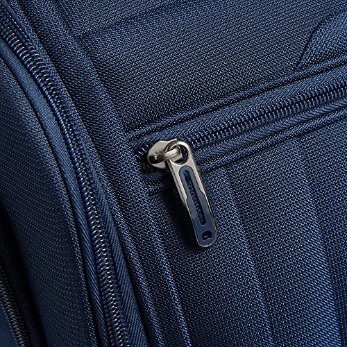 DELSEY PARIS Helium DLX, 16 Inch Carry-On Softside Luggage, Navy Blue - color: Navy Blue