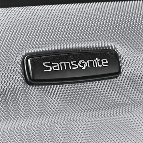 Samsonite Omni PC Hardside Expandable Luggage with Spinner Wheels, Silver, Carry-On 20-Inch - color: Silver, size: Carry-On 20-Inch