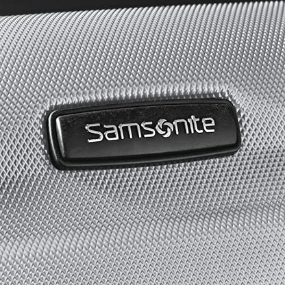 Samsonite Omni PC Hardside Expandable Luggage with Spinner Wheels, Silver, Carry-On 20-Inch - color: Silver, size: Carry-On 20-Inch
