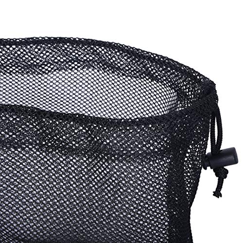 iBasingo 5pcs Nylon Mesh Bag Stuff Sack Golfball Pot Outdoor M-BVP02 - color: M-5pcs