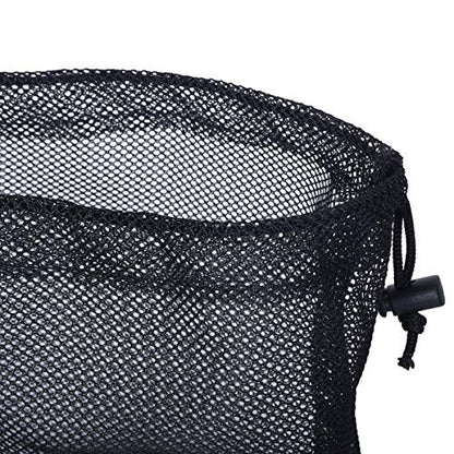 iBasingo 5pcs Nylon Mesh Bag Stuff Sack Golfball Pot Outdoor M-BVP02 - color: M-5pcs
