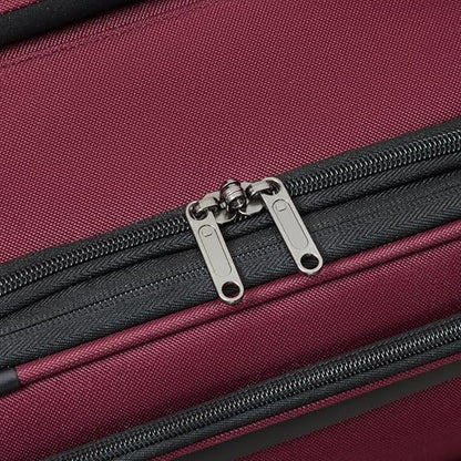 DELSEY PARIS Sky Max 3.0, 21 Inch Carry-On Luggage, Burgundy - color: Burgundy, size: Carry-on, 21 Inch