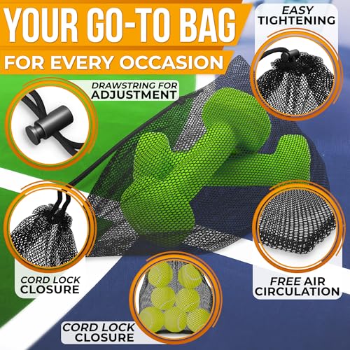 5 Pcs Small Mesh Bag Bulk, 11.8" x 7.48", Breathable Nylon (Black) - color: 5Pcs, Black Mesh Bags, S size