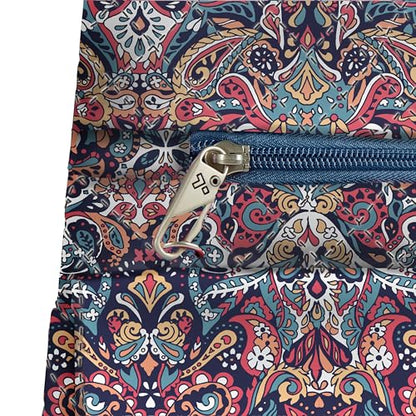 Travelon Anti-Theft Classic Crossbody Bag - color: Summer Paisley