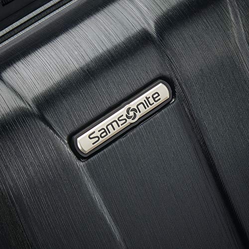 Samsonite Centric 2 Hardside Expandable Luggage with Spinner Wheels, 2-Piece Set (20/24), Black - color: Black, size: 2-Piece Set (Carry-on/Medium)