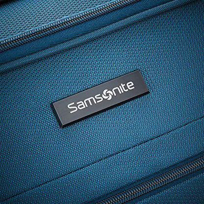 Samsonite Ascella X Softside Expandable Luggage with Spinners, Teal, 2PC SET (Carry-on/Medium) - color: Teal, size: 2PC (SP20/25)