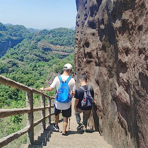 Hiking Backpack 20L Packable Packable Lightweight Day Pack for Women & Men - color: A-20l-blue