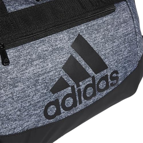 adidas Unisex Defender 4.0 Gym Duffel Bag for Men and Women - color: Jersey Onix Grey/Black, style: Small 38l