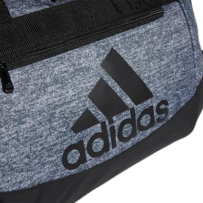 adidas Unisex Defender 4.0 Gym Duffel Bag for Men and Women - color: Jersey Onix Grey/Black, style: Small 38l
