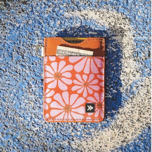 Thread Wallets Ultra Slim Minimalist Leather Card Holder Wallet (Emmeline) - color: Emmeline
