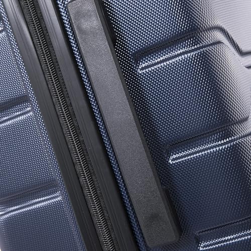 InUSA TREND Luggage with Spinner Wheels | Durable Lightweight Hardshell SuitcaseTravel sets with Handle and Trolley | (20in 24in 28in) 3 Piece Set | Blue - color: Blue, size: 3-Piece Set (Carry-on, Medium, Large)