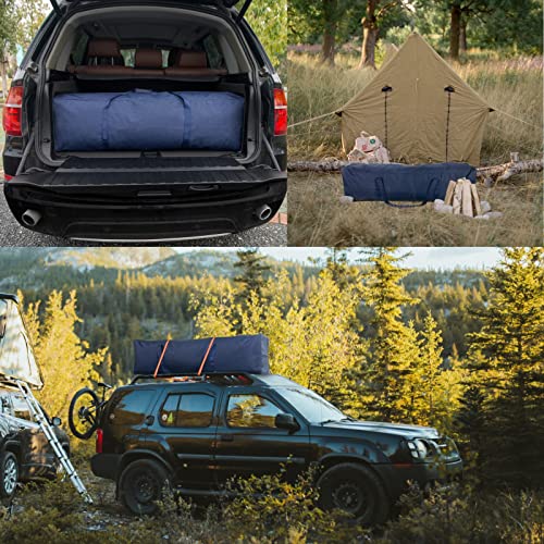 TOPDesign 1-Pack Long Storage Duffle Bag – 46" x 12.5" x 12.5", 30Gal - color: Camouflage Blue, size: 46 x 12.5 x 12.5 Inches - 30Gal