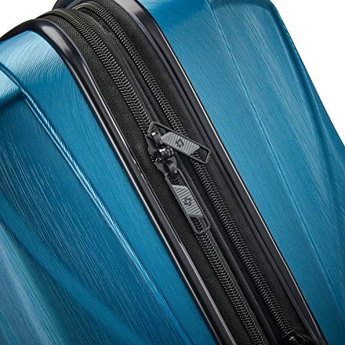 Samsonite Centric 2 Hardside Expandable Luggage with Spinner Wheels, Caribbean Blue, Carry-On 20-Inch - color: Caribbean Blue, size: Carry-on Spinner