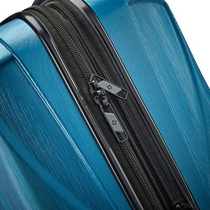 Samsonite Centric 2 Hardside Expandable Luggage with Spinner Wheels, Caribbean Blue, 3-Piece Set (20/24/28) - color: Caribbean Blue, size: 3-Piece Set (Carry on/Medium/Large)
