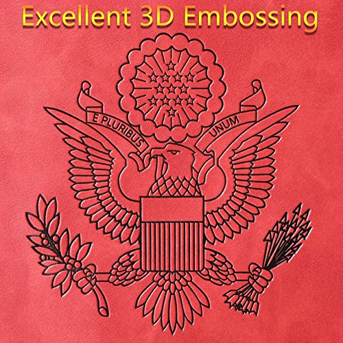LOHASLIFE Passport Holder for Travel, Rfid Blocking Passport Cover Wallet - color: 116#Red