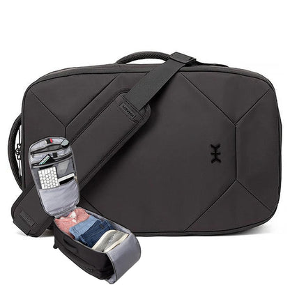 Knack Convertible Travel Duffel Backpack, 15.6-Inch Laptop, 24L-40L - color: Midnight Black, style: Convertible Duffel