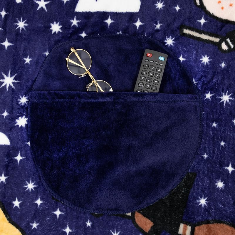 Harry Potter Cushion Blanket - Officially Licensed Harry Potter Product