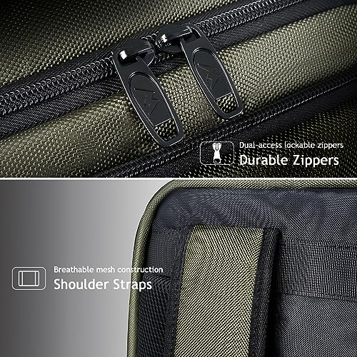 MATEIN Green Travel Backpack 45L, Luggage Backpack for Travel Carry On - color: Green, size: XX-Large