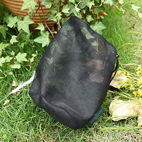 iBasingo 5pcs Nylon Mesh Bag Stuff Sack Golfball Pot Outdoor M-BVP02 - color: M-5pcs