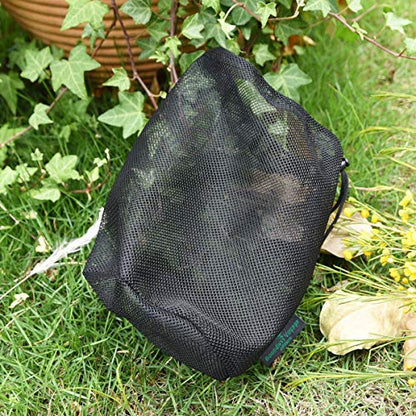 iBasingo 5pcs Nylon Mesh Bag Stuff Sack Golfball Pot Outdoor M-BVP02 - color: M-5pcs