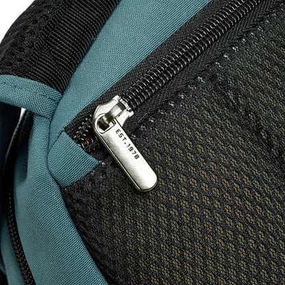 Travelon Anti-Theft The Voyages Small Backpack with XL Water Bottle Pocket - color: Slate Blue