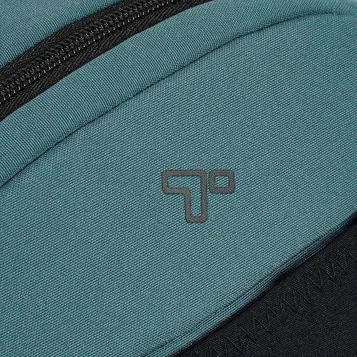 Travelon Anti-Theft The Voyages Small Backpack with XL Water Bottle Pocket - color: Slate Blue