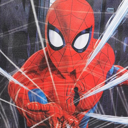 Bioworld Spider-Man Web 14" Youth Soft Sided Luggage - color: Spider-Man Web Red