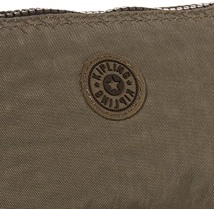 Kipling Women's Creativity Large Pouch, Versatile Cosmetics Kit, Lightweight Travel Organizer - color: Green Moss