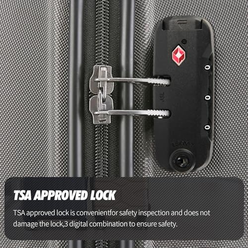 Zoofen 2 Pack Luggage Lock TSA007 Security Lock Luggage Suitcase Baggage Lock - style: TL-A