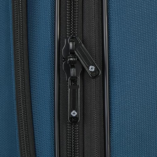 Samsonite Ascella 4 Large Checked Suitcase - Cerulean Blue - color: Cerulean Blue