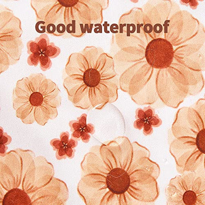 Happy Flute 3 Set Wet Bag Storage Bag Waterproof Washable for Baby - color: Flower