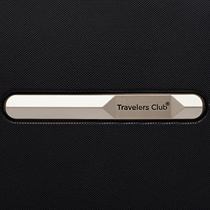 Travelers Club 22" Richmond Spinner Carry-On Luggage, Black - color: Black