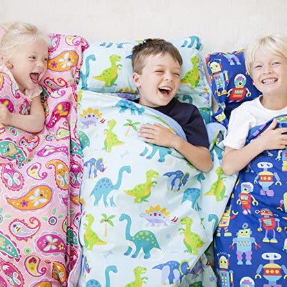 Wildkin Nap Mat with Pillow and Blanket, Preschool Rest Mat - color: Out of This World