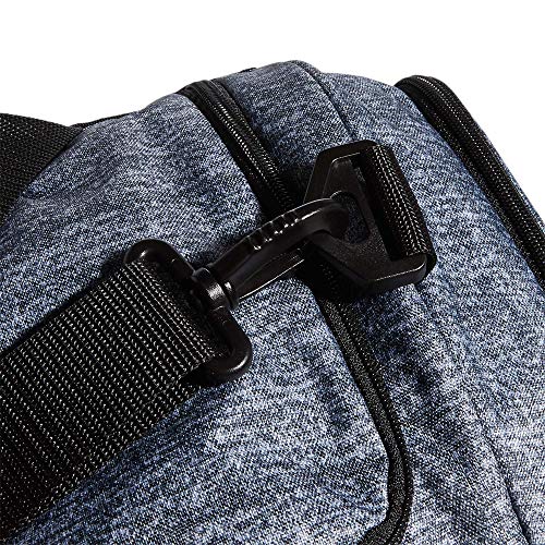 adidas Unisex Defender 4.0 Gym Duffel Bag for Men and Women - color: Jersey Onix Grey/Black, style: Small 38l