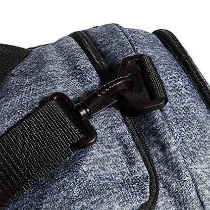 adidas Unisex Defender 4.0 Gym Duffel Bag for Men and Women - color: Jersey Onix Grey/Black, style: Small 38l