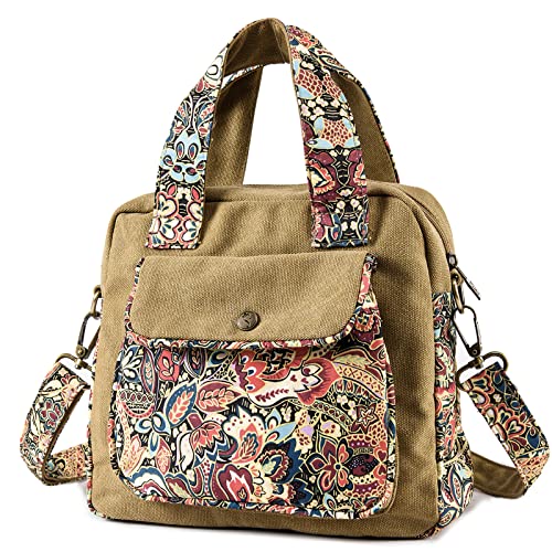 Black Butterfly Boho Small Crossbody Bag for Women, Floral Shoulder Bag - color: Red